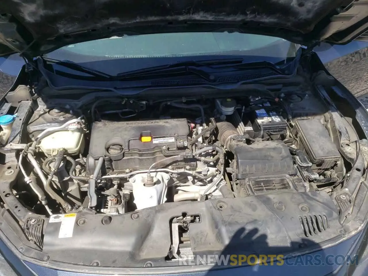 11 fotografías del automóvil dañado 19XFC2F62KE006384 HONDA CIVIC 2019