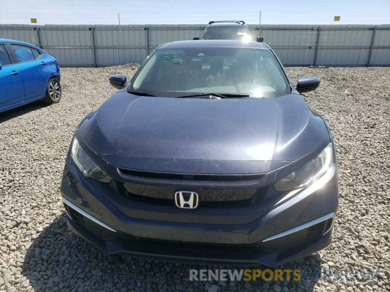 5 fotografías del automóvil dañado 19XFC2F62KE006384 HONDA CIVIC 2019