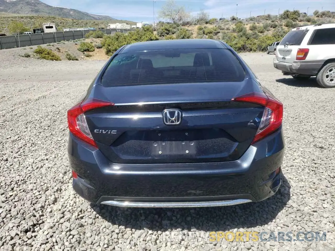 6 fotografías del automóvil dañado 19XFC2F62KE006384 HONDA CIVIC 2019