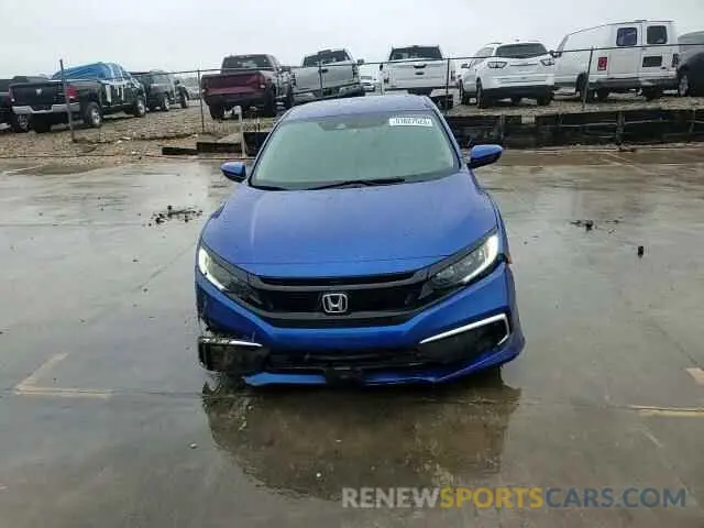 10 fotografías del automóvil dañado 19XFC2F62KE007843 HONDA CIVIC 2019