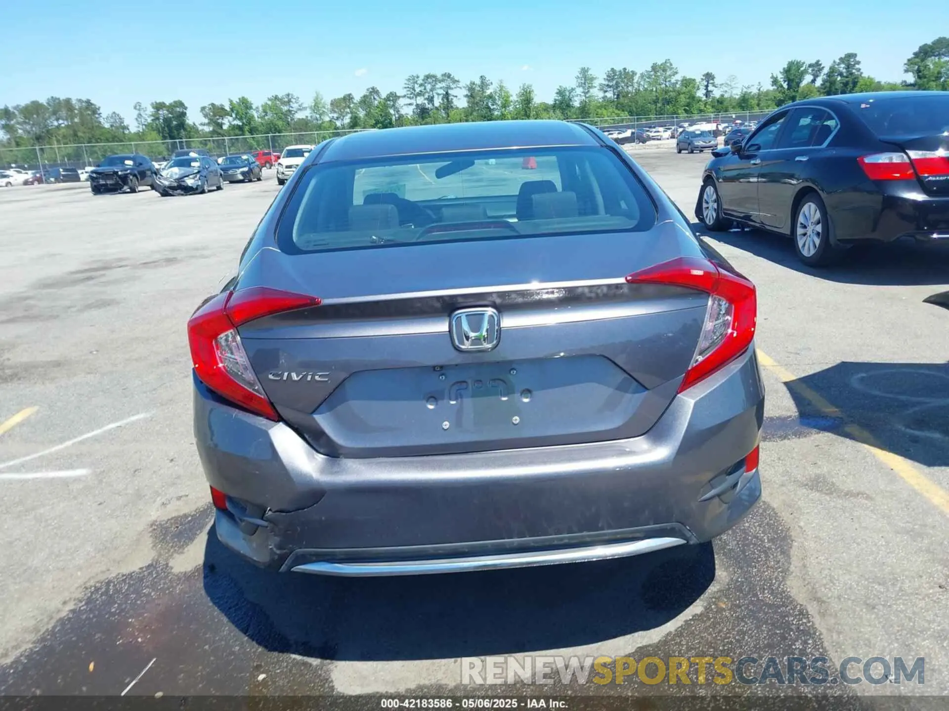 16 fotografías del automóvil dañado 19XFC2F62KE010340 HONDA CIVIC 2019