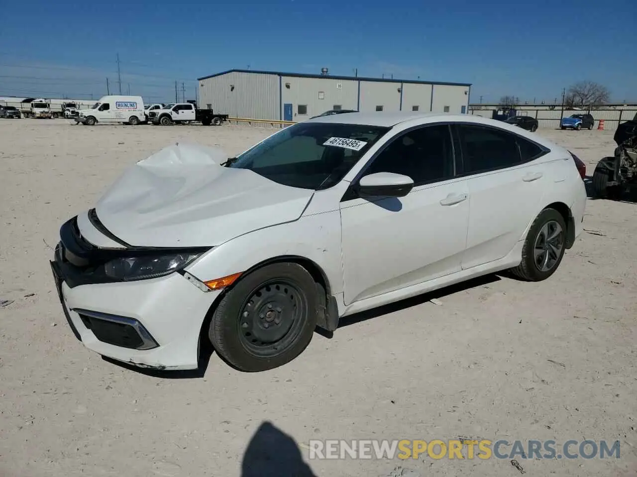 1 fotografías del automóvil dañado 19XFC2F62KE012511 HONDA CIVIC 2019