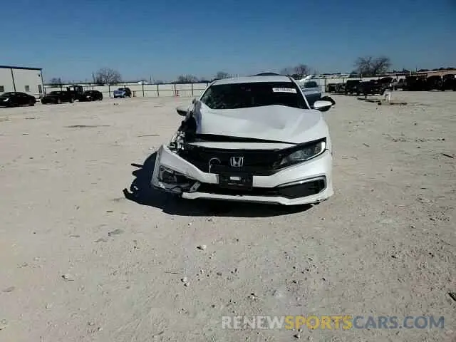 11 fotografías del automóvil dañado 19XFC2F62KE012511 HONDA CIVIC 2019
