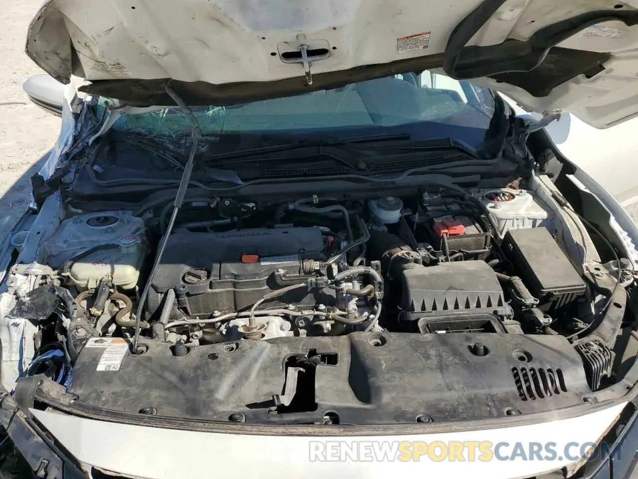 12 fotografías del automóvil dañado 19XFC2F62KE012511 HONDA CIVIC 2019