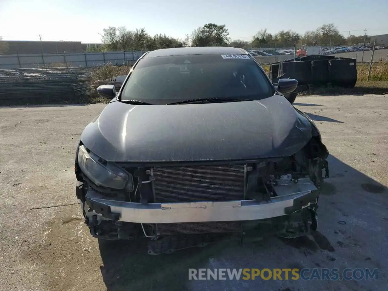 5 fotografías del automóvil dañado 19XFC2F62KE015070 HONDA CIVIC 2019