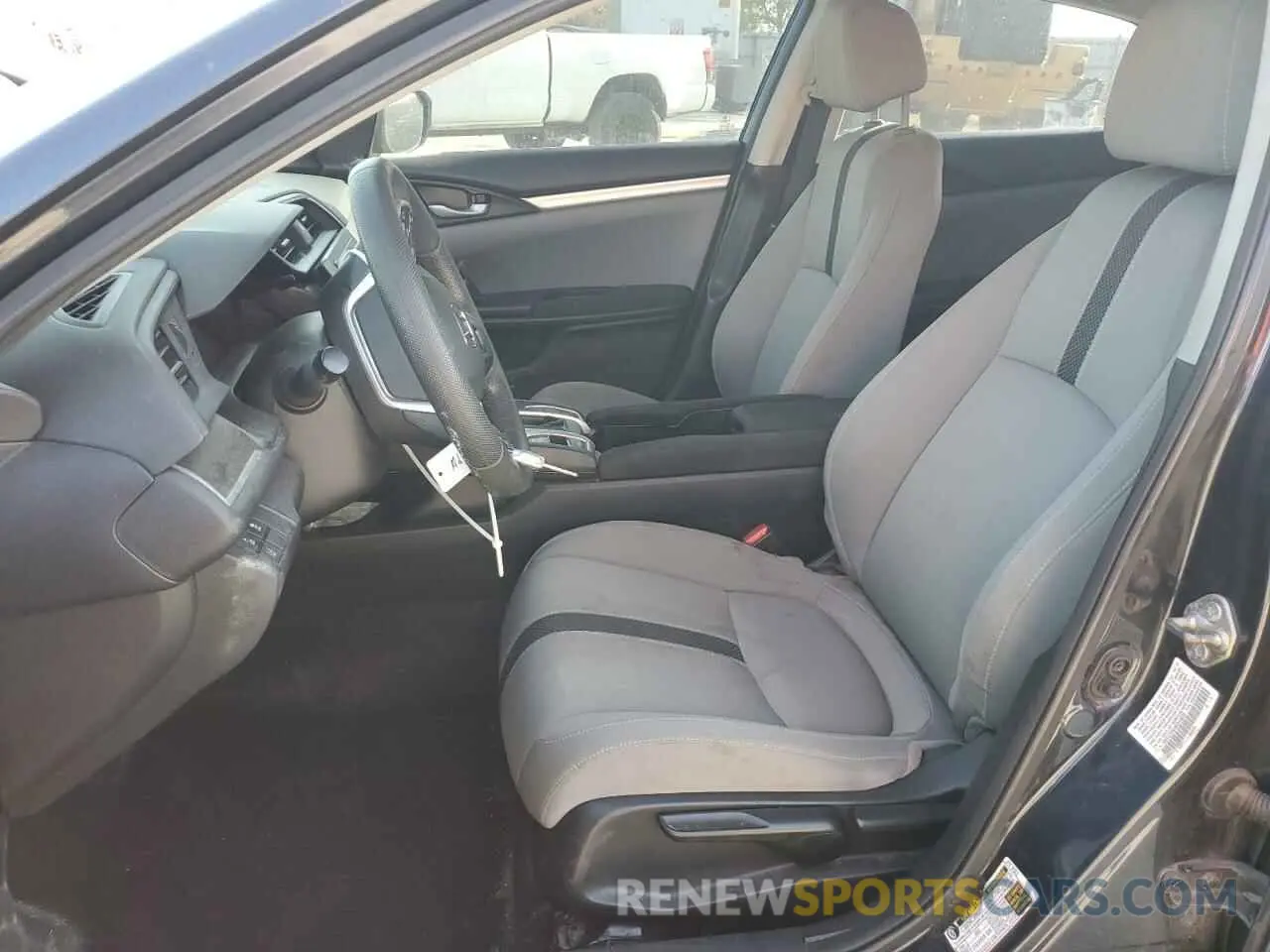 7 fotografías del automóvil dañado 19XFC2F62KE015070 HONDA CIVIC 2019