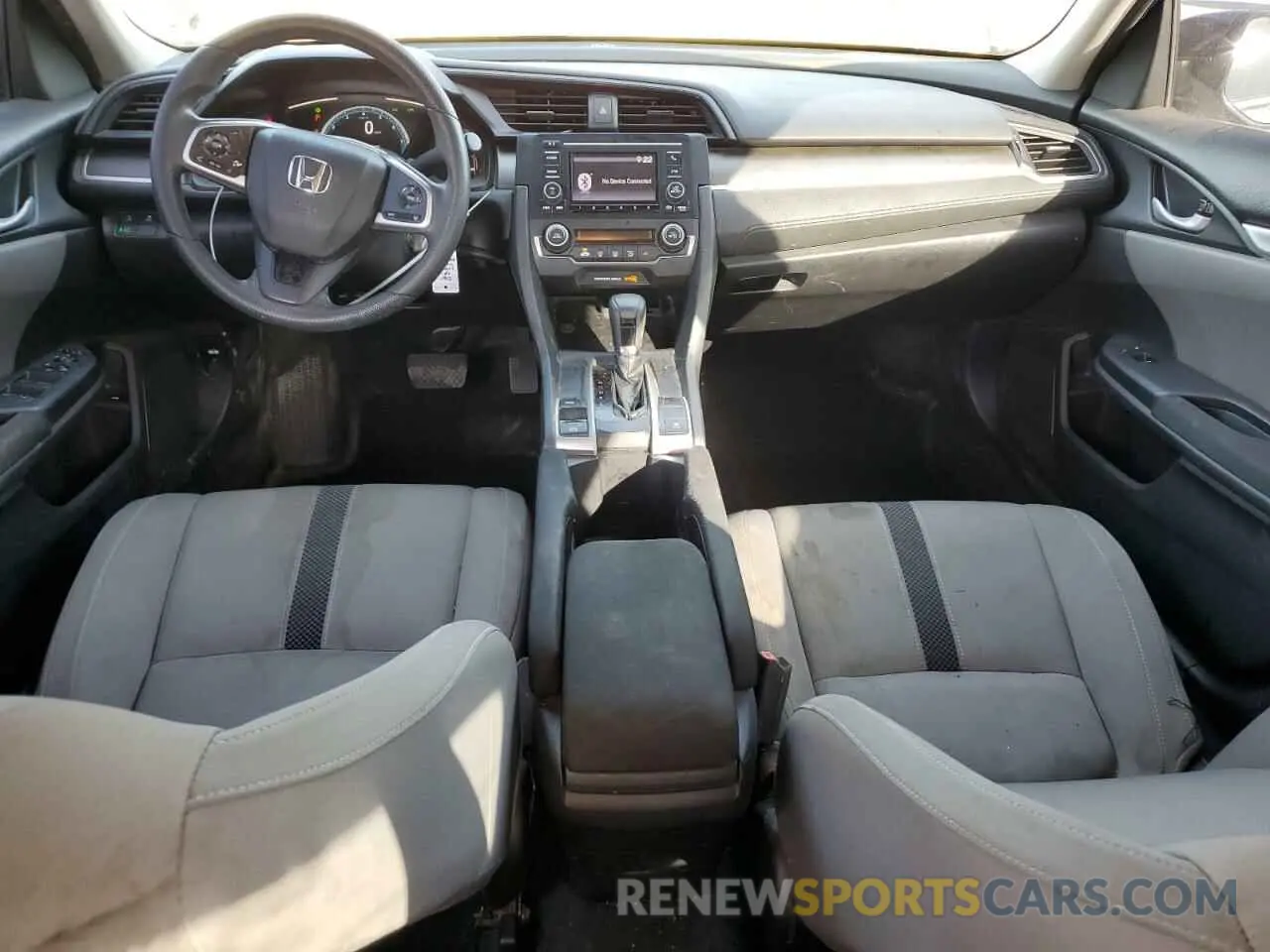8 fotografías del automóvil dañado 19XFC2F62KE015070 HONDA CIVIC 2019