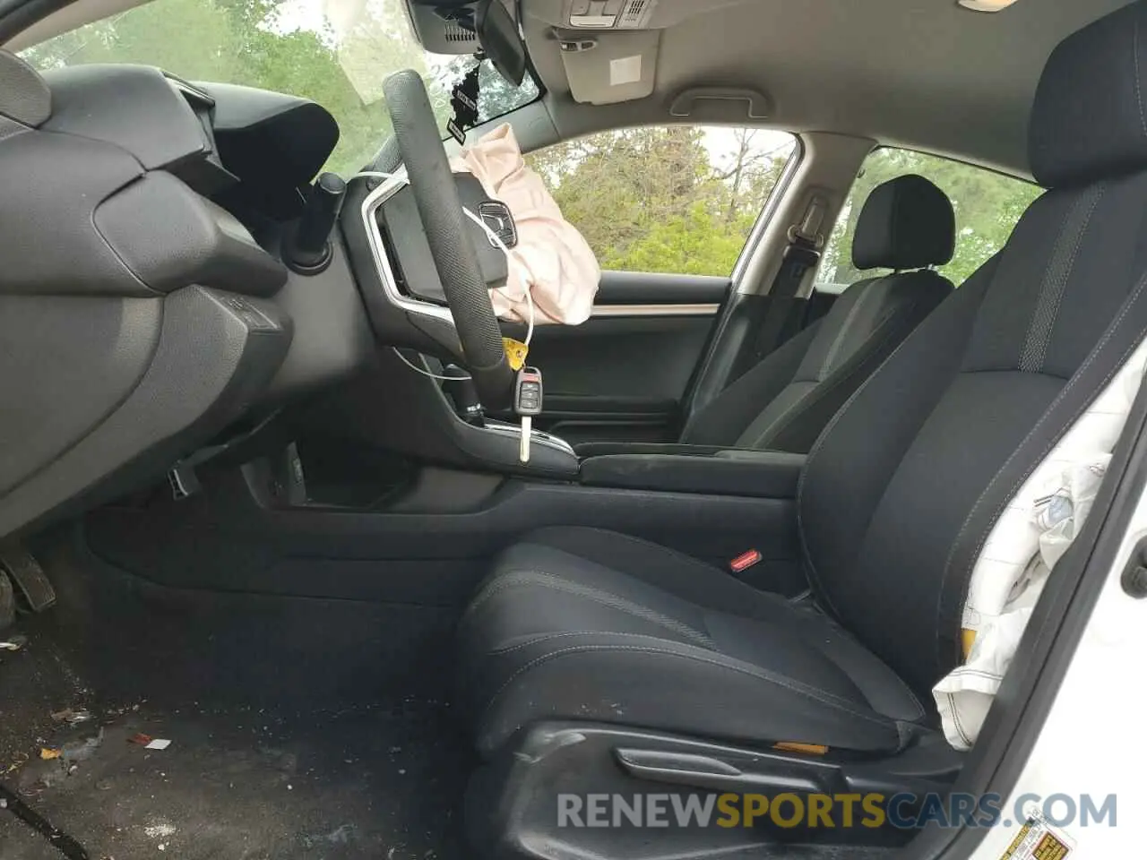 7 fotografías del automóvil dañado 19XFC2F62KE020866 HONDA CIVIC 2019