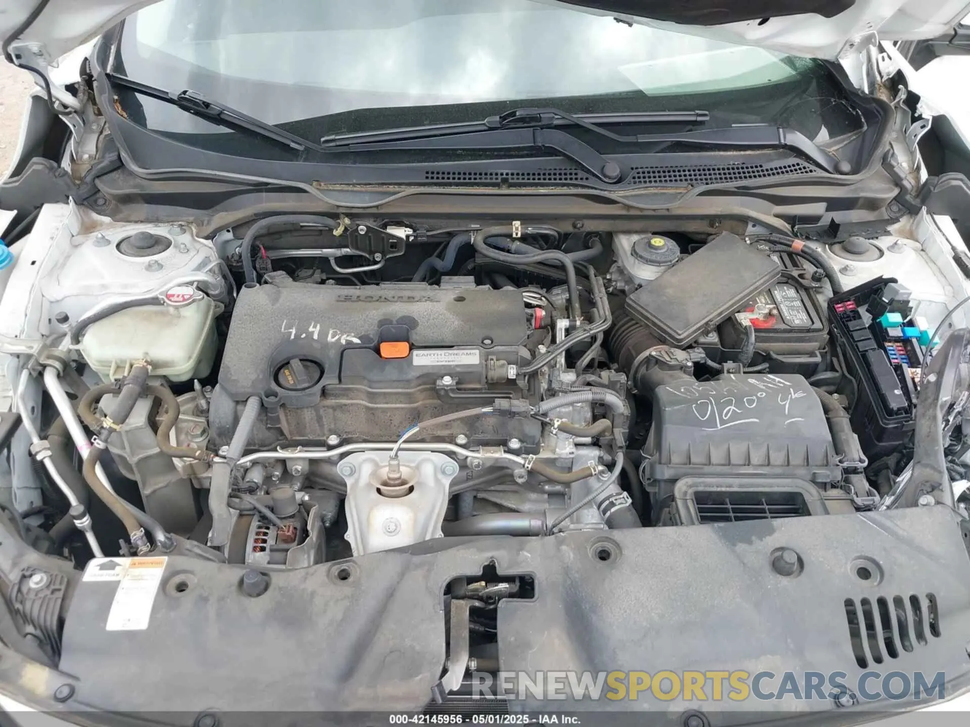 10 fotografías del automóvil dañado 19XFC2F62KE035822 HONDA CIVIC 2019