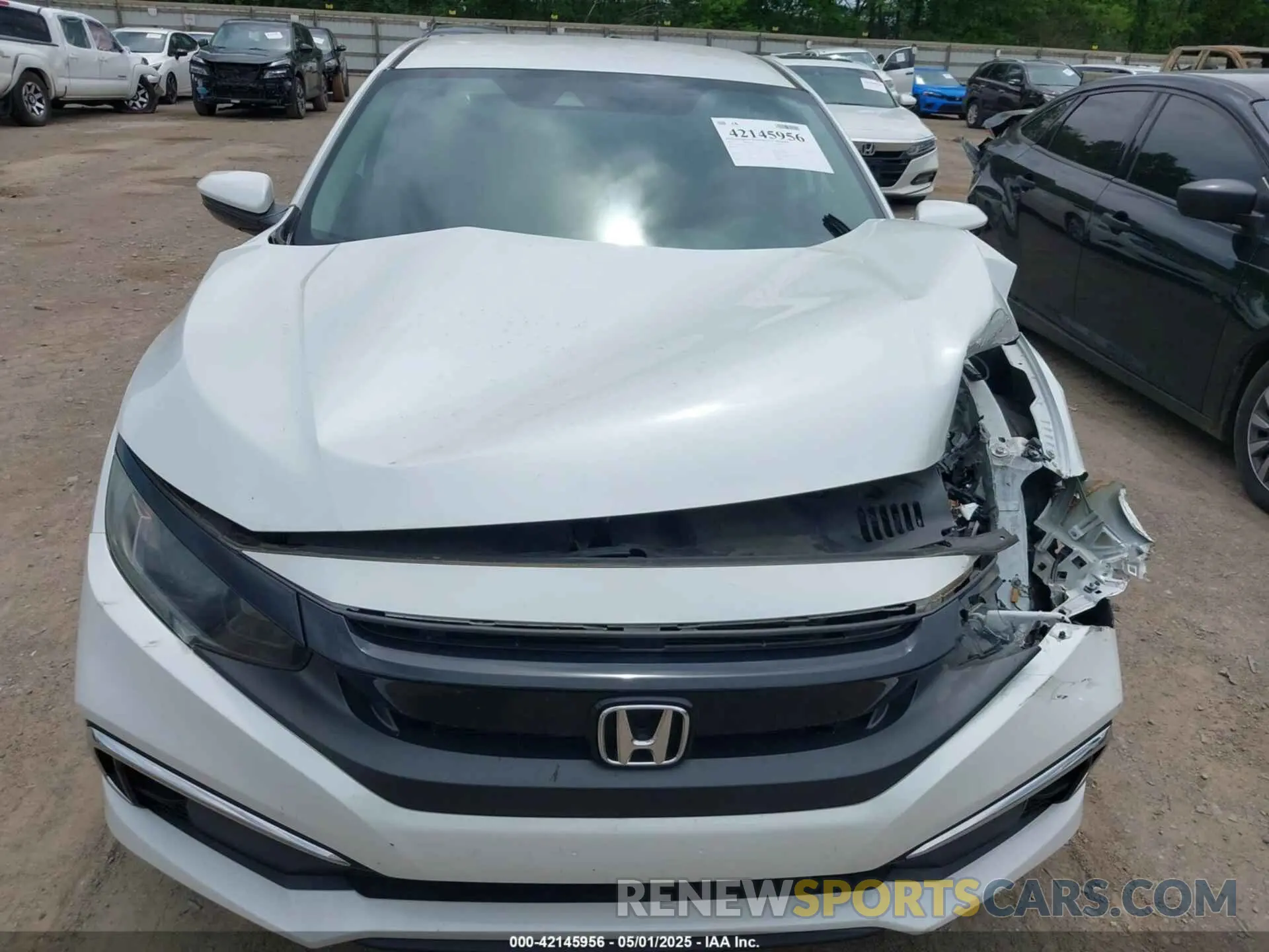 12 fotografías del automóvil dañado 19XFC2F62KE035822 HONDA CIVIC 2019