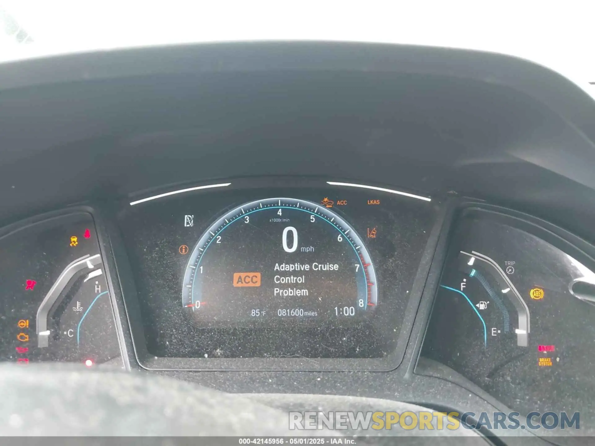 7 fotografías del automóvil dañado 19XFC2F62KE035822 HONDA CIVIC 2019