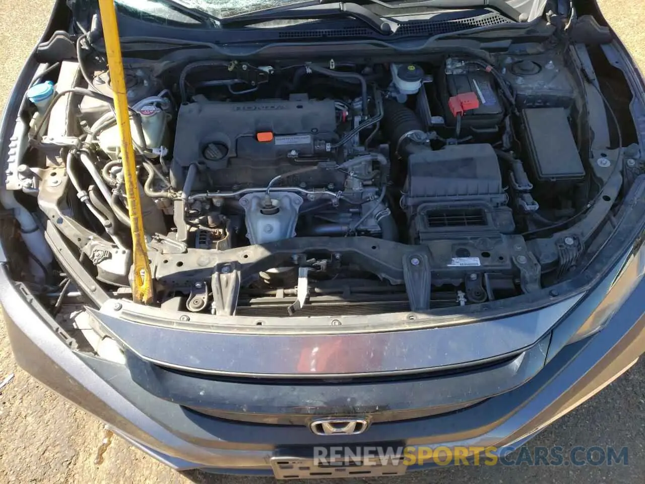 11 fotografías del automóvil dañado 19XFC2F62KE036453 HONDA CIVIC 2019
