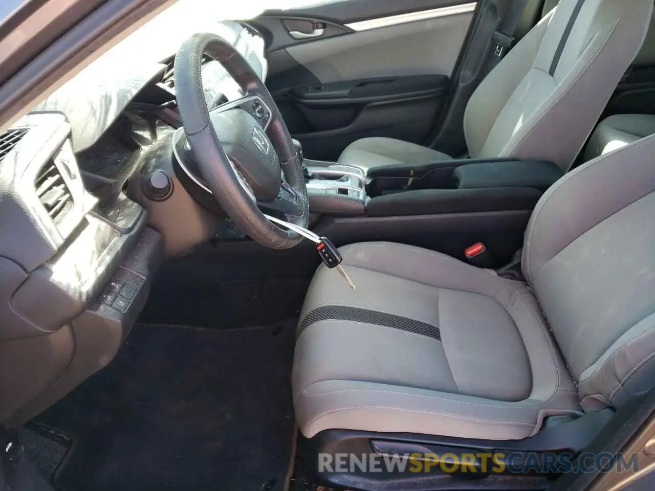 7 fotografías del automóvil dañado 19XFC2F62KE036453 HONDA CIVIC 2019