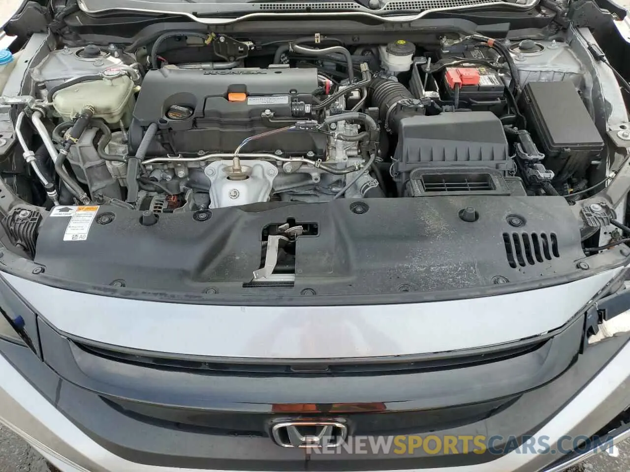 11 fotografías del automóvil dañado 19XFC2F62KE042446 HONDA CIVIC 2019