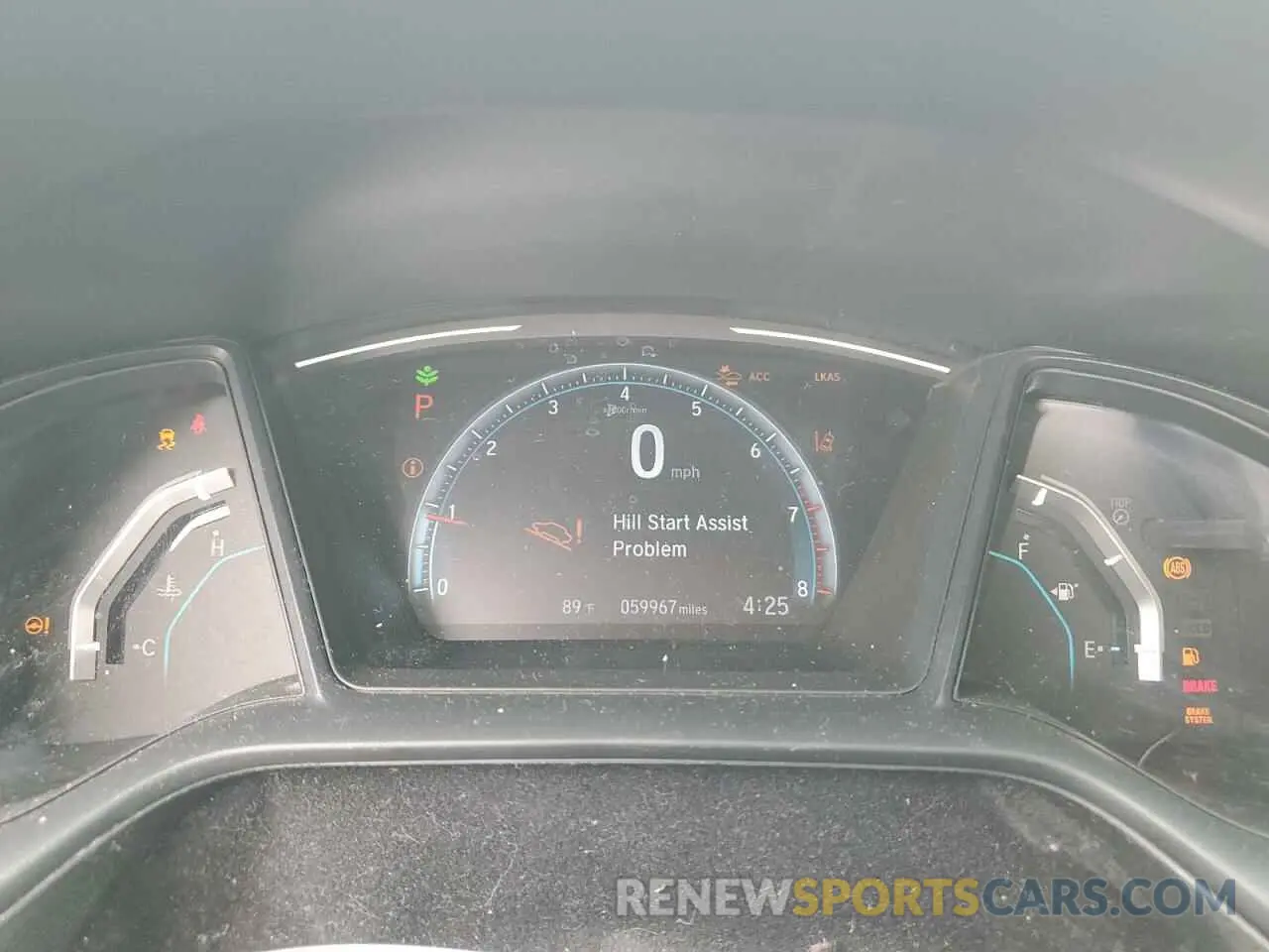 9 fotografías del automóvil dañado 19XFC2F62KE042446 HONDA CIVIC 2019
