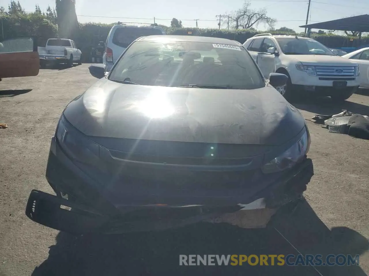 5 fotografías del automóvil dañado 19XFC2F62KE202065 HONDA CIVIC 2019