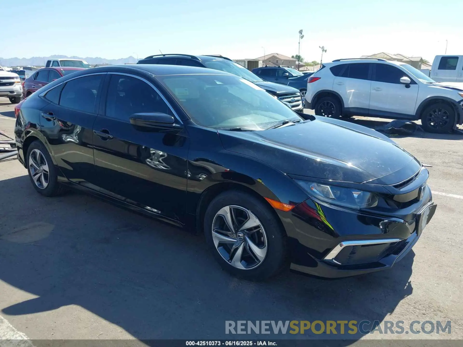 1 fotografías del automóvil dañado 19XFC2F62KE202213 HONDA CIVIC 2019