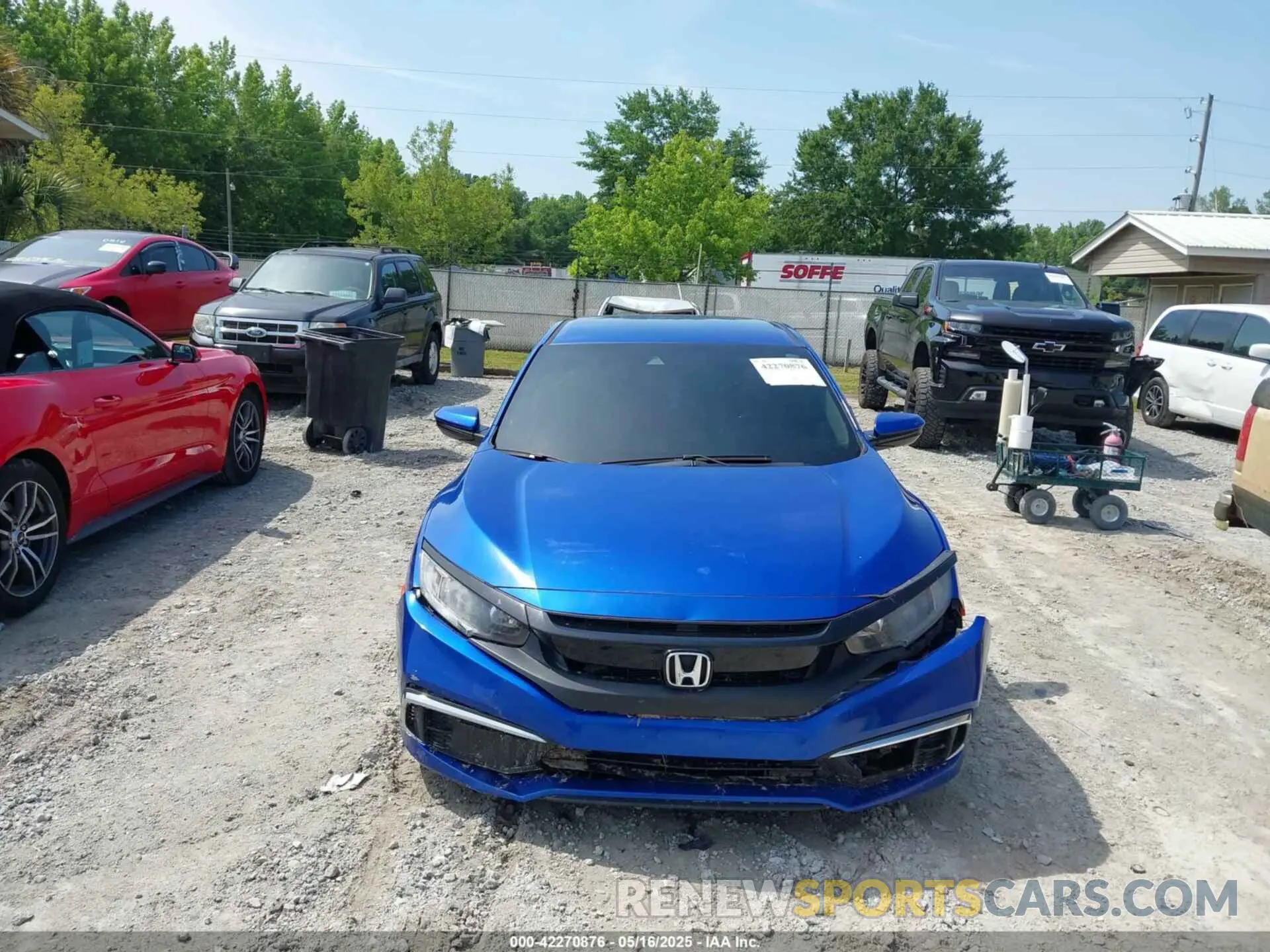 12 fotografías del automóvil dañado 19XFC2F63KE022254 HONDA CIVIC 2019
