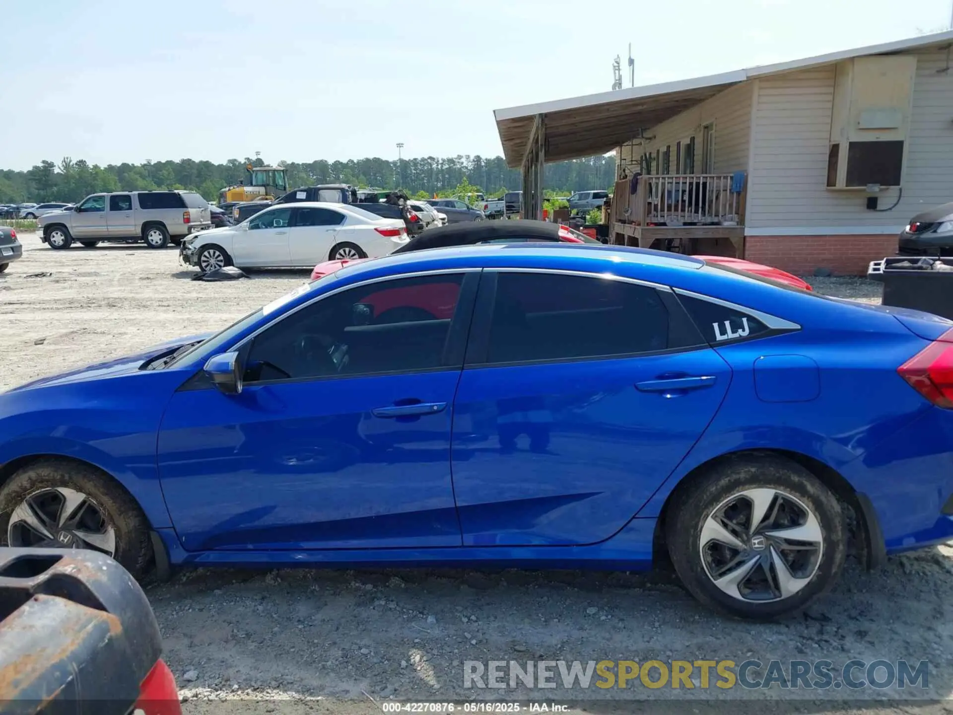 14 fotografías del automóvil dañado 19XFC2F63KE022254 HONDA CIVIC 2019