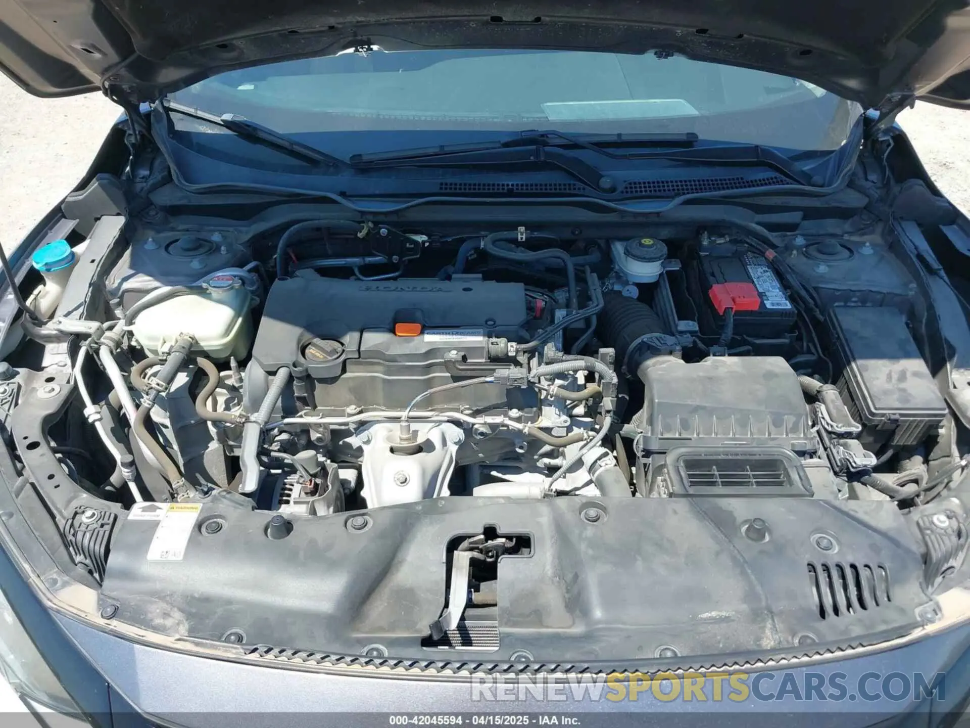 10 fotografías del automóvil dañado 19XFC2F63KE025722 HONDA CIVIC 2019