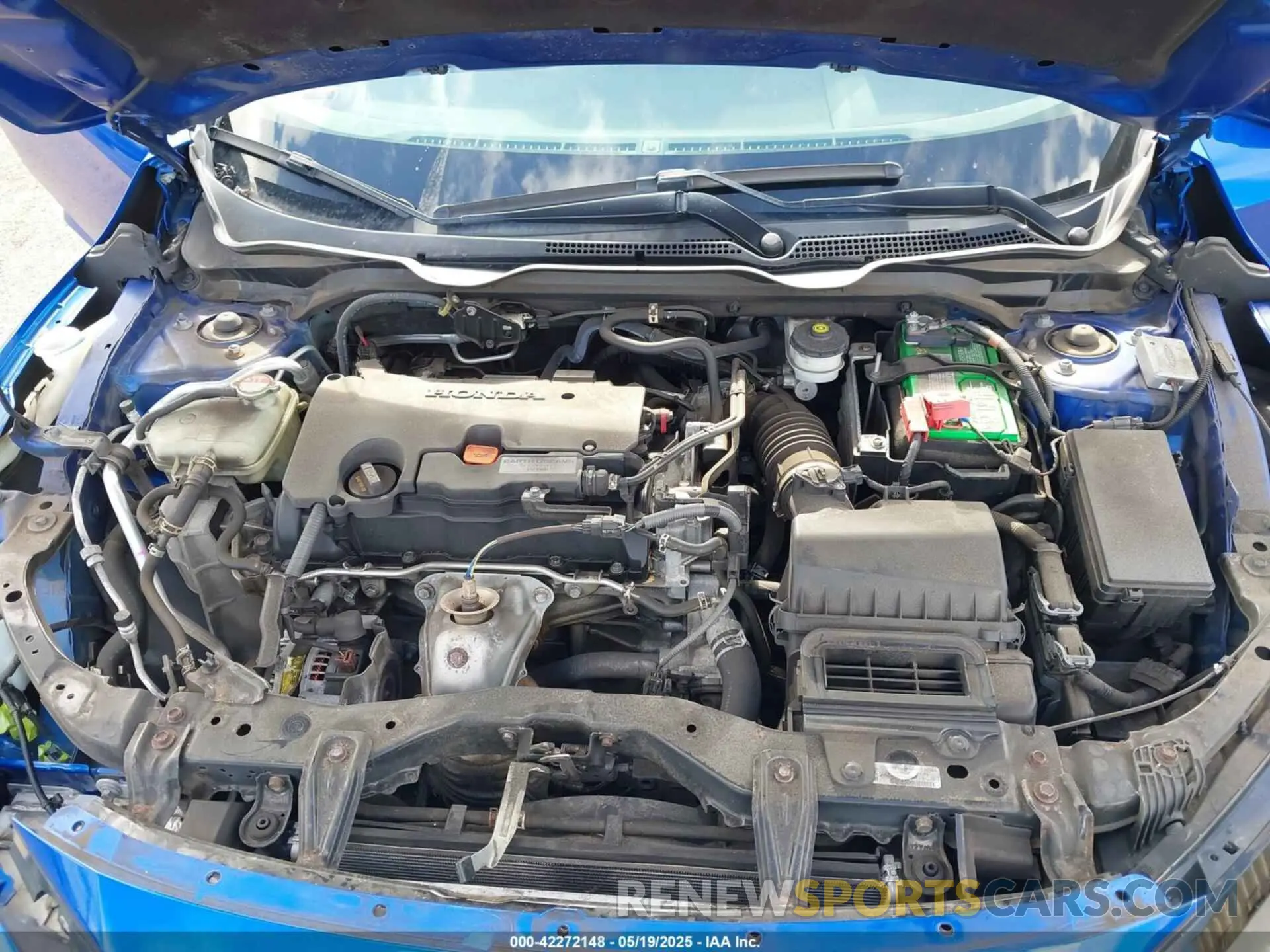 10 fotografías del automóvil dañado 19XFC2F63KE035117 HONDA CIVIC 2019