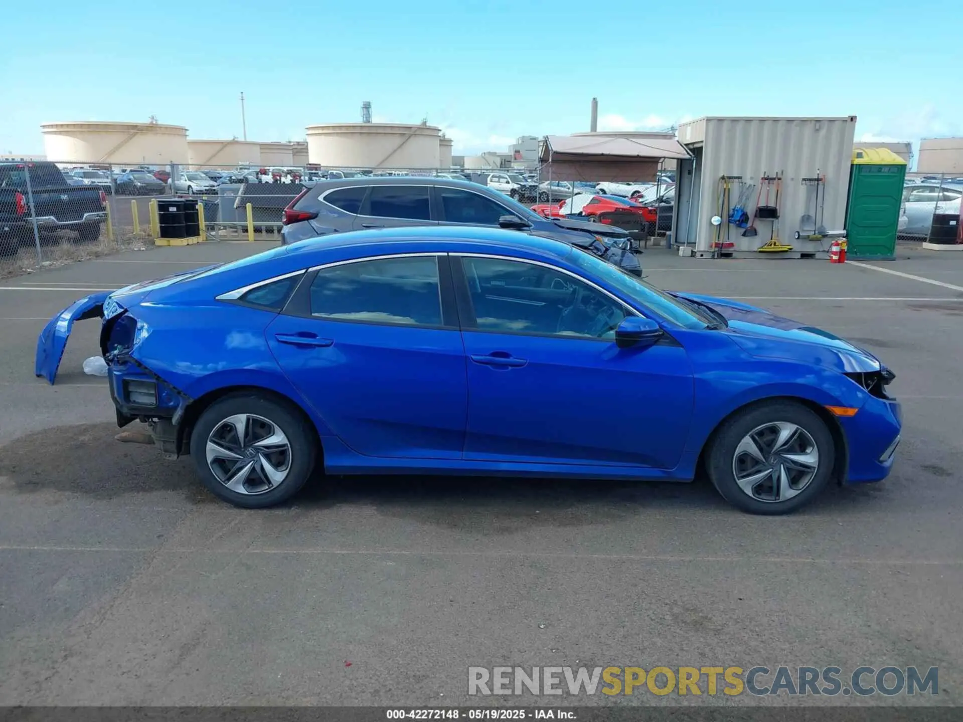 14 fotografías del automóvil dañado 19XFC2F63KE035117 HONDA CIVIC 2019