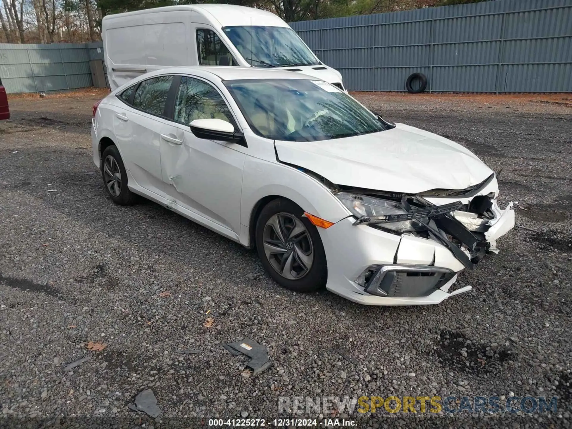 1 fotografías del automóvil dañado 19XFC2F63KE203225 HONDA CIVIC 2019