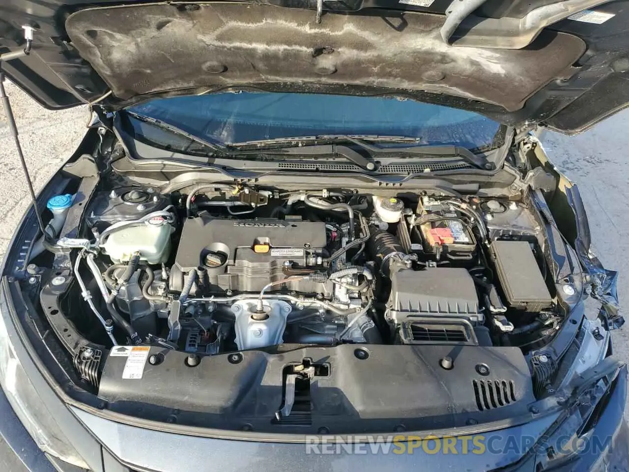 13 fotografías del automóvil dañado 19XFC2F64KE041380 HONDA CIVIC 2019