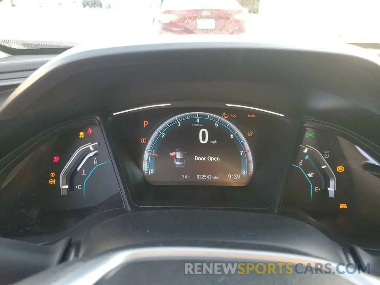 9 fotografías del automóvil dañado 19XFC2F64KE041380 HONDA CIVIC 2019