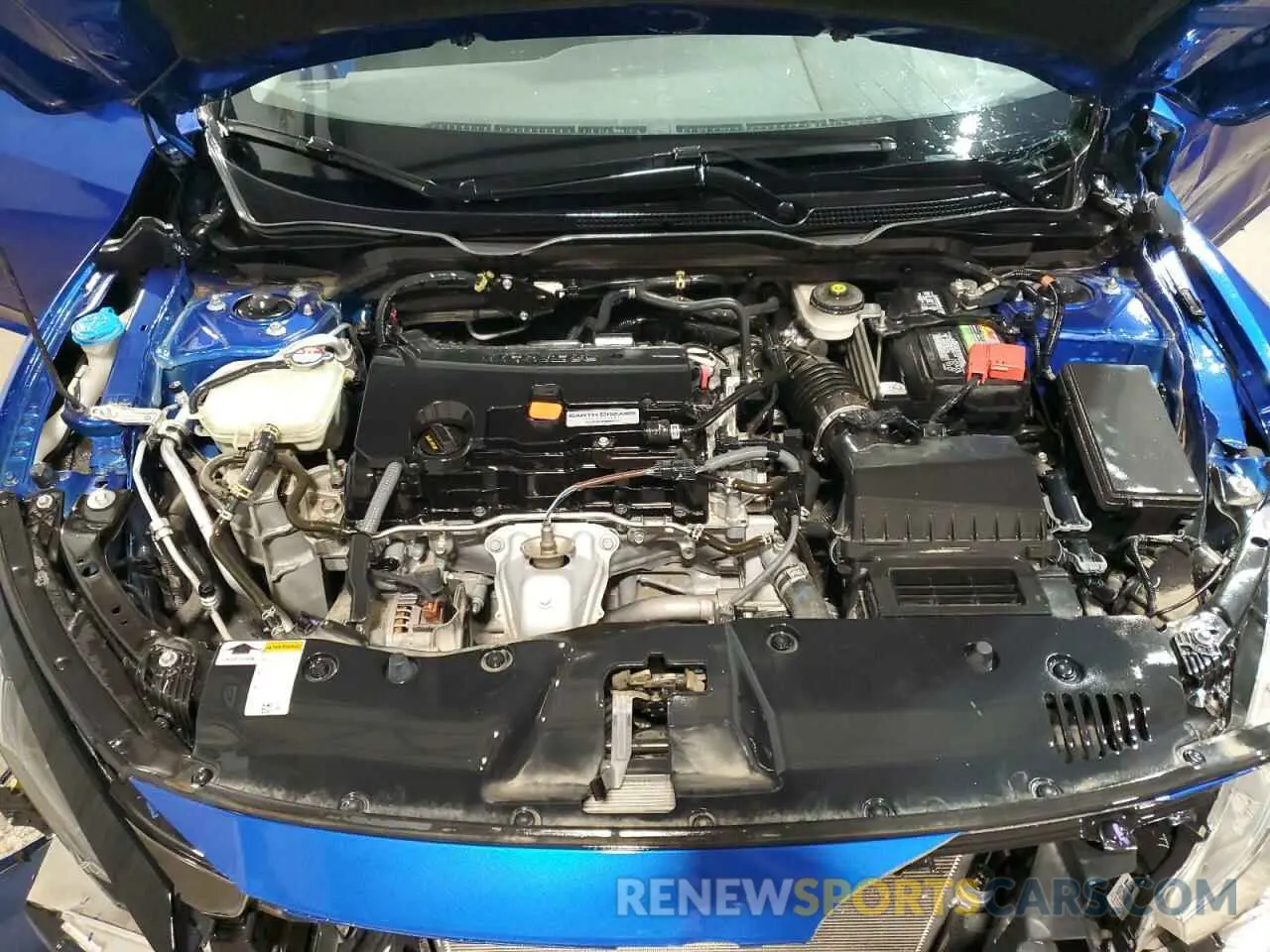 11 fotografías del automóvil dañado 19XFC2F64KE048877 HONDA CIVIC 2019