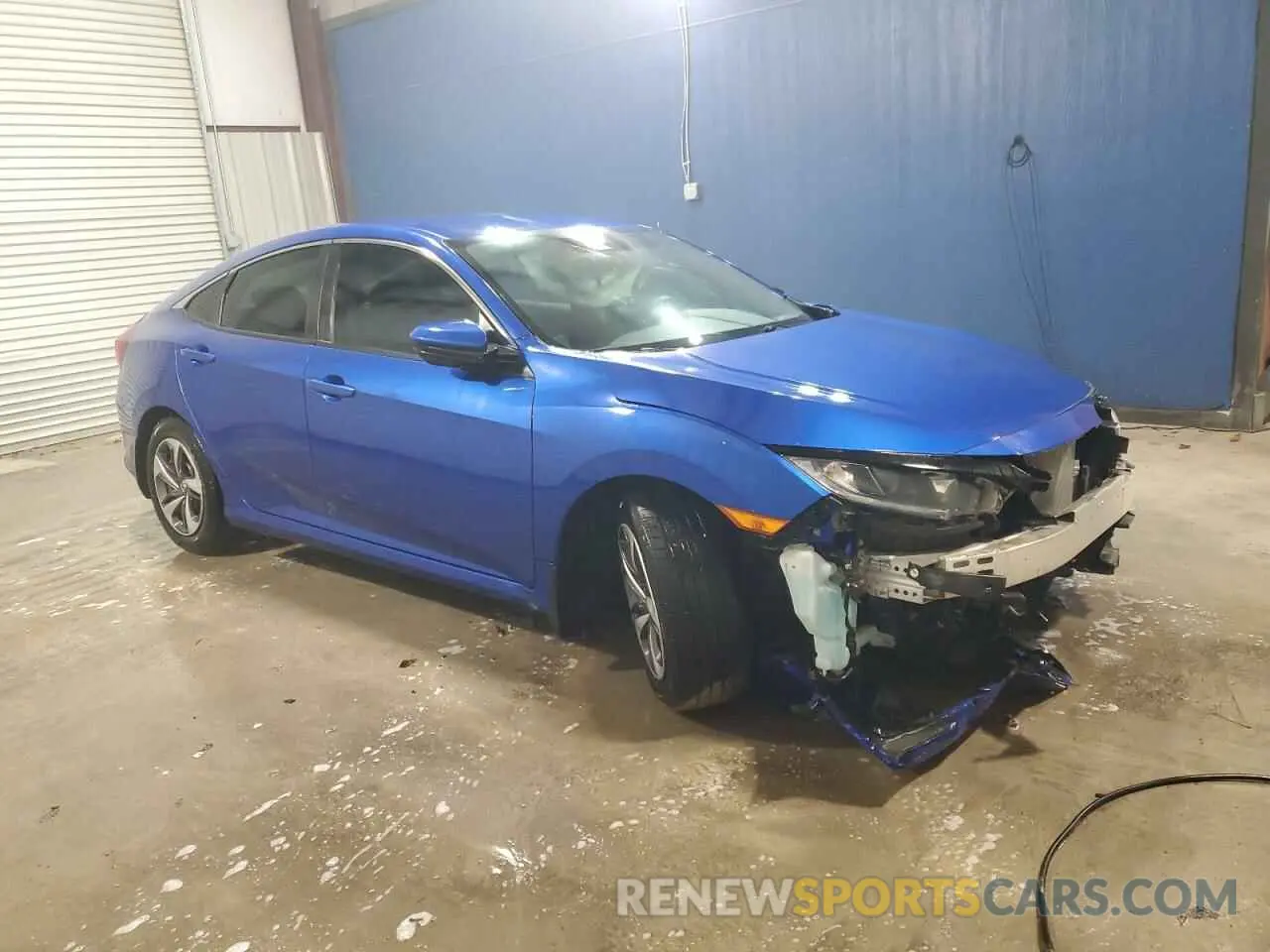 4 fotografías del automóvil dañado 19XFC2F64KE048877 HONDA CIVIC 2019