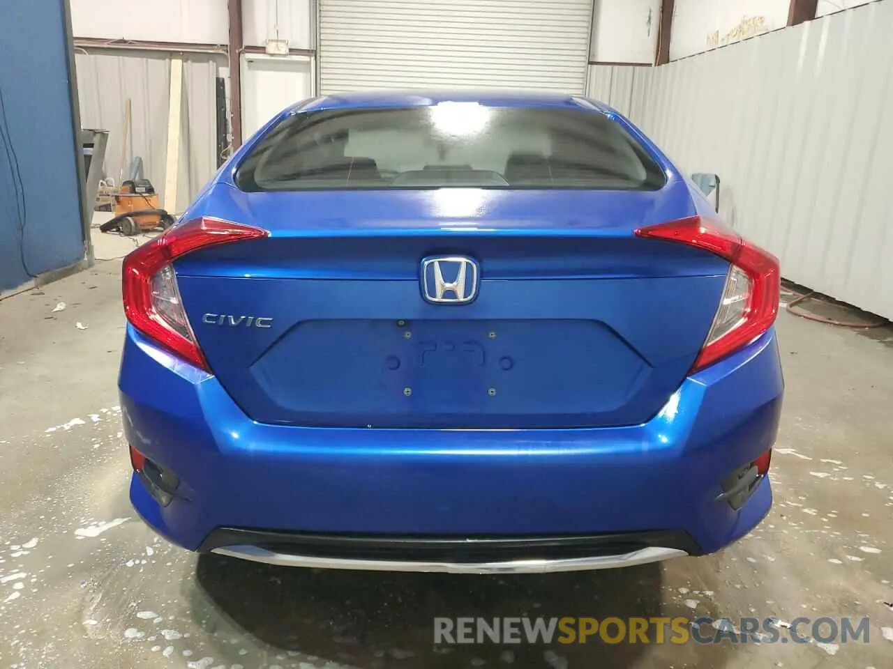 6 fotografías del automóvil dañado 19XFC2F64KE048877 HONDA CIVIC 2019