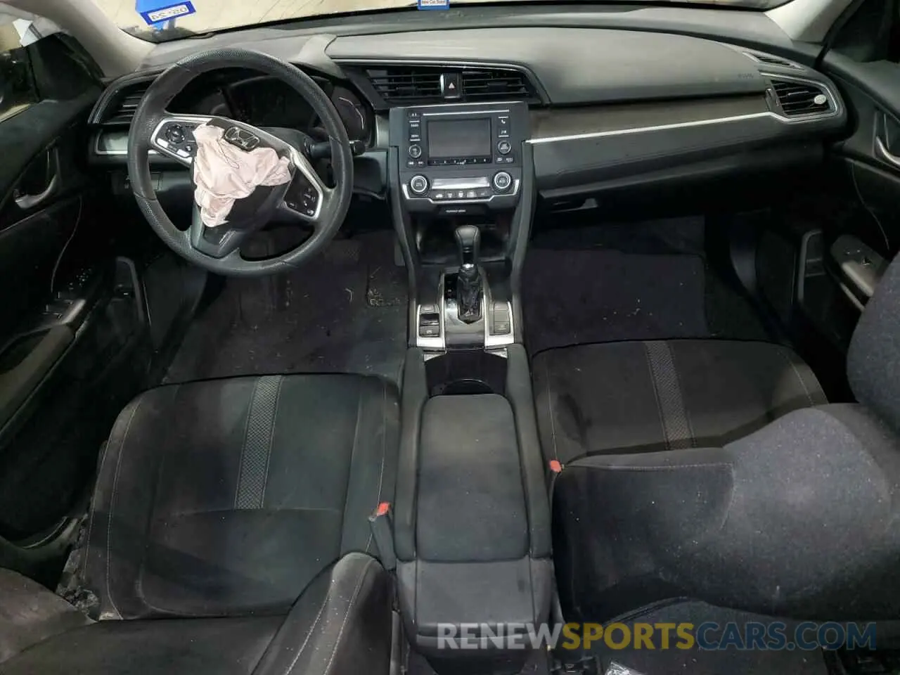 8 fotografías del automóvil dañado 19XFC2F64KE048877 HONDA CIVIC 2019