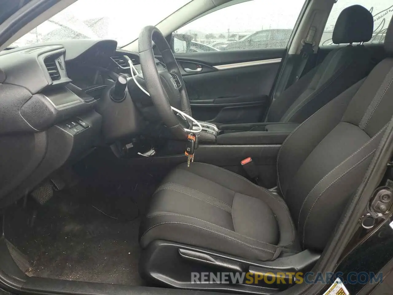 7 fotografías del automóvil dañado 19XFC2F64KE200625 HONDA CIVIC 2019