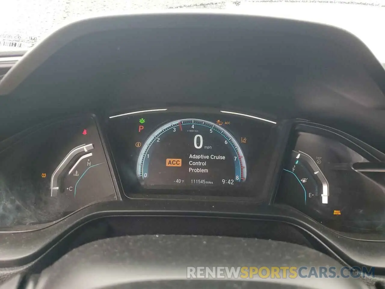 9 fotografías del automóvil dañado 19XFC2F64KE200625 HONDA CIVIC 2019