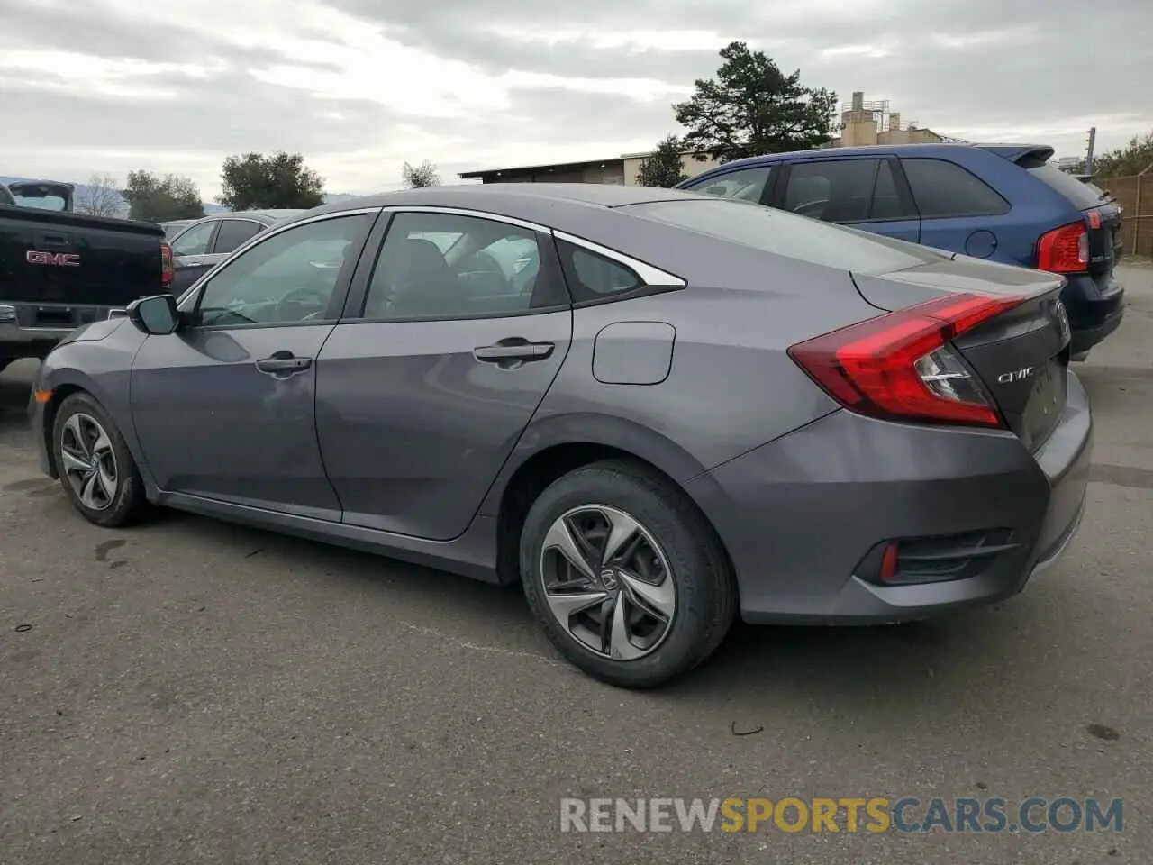 2 fotografías del automóvil dañado 19XFC2F64KE206831 HONDA CIVIC 2019