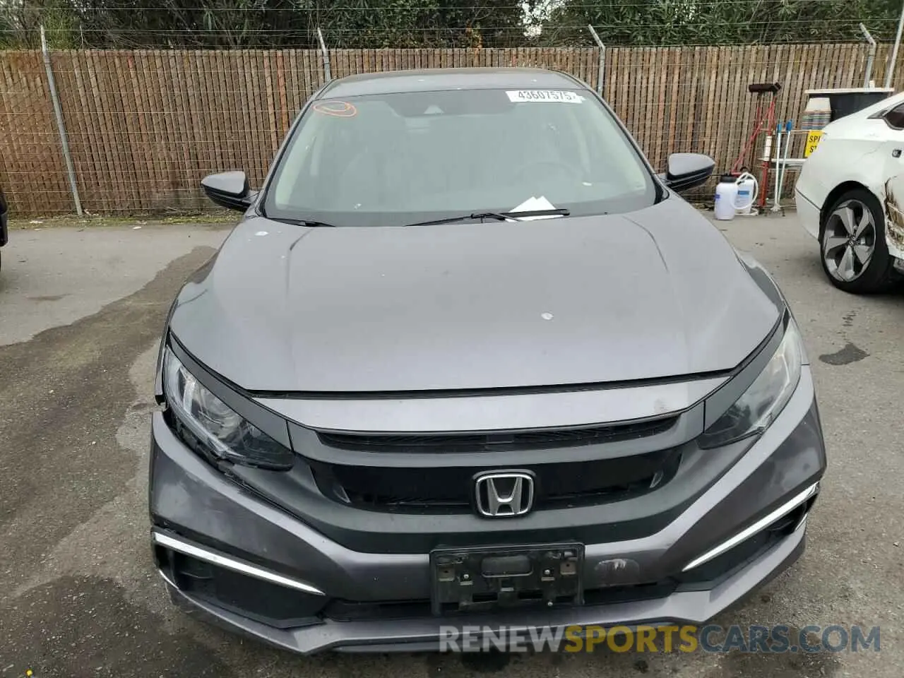 5 fotografías del automóvil dañado 19XFC2F64KE206831 HONDA CIVIC 2019