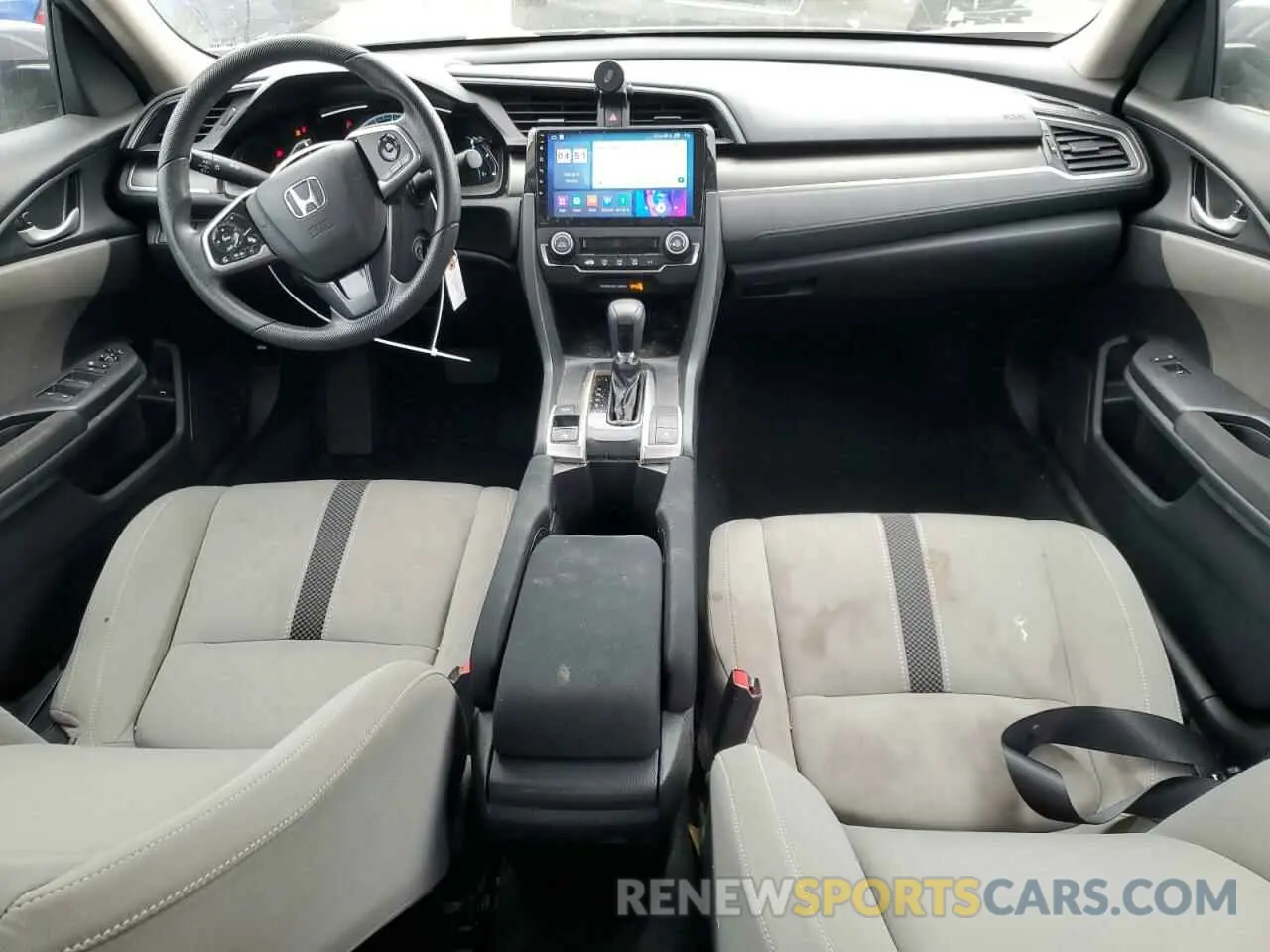 8 fotografías del automóvil dañado 19XFC2F64KE206831 HONDA CIVIC 2019