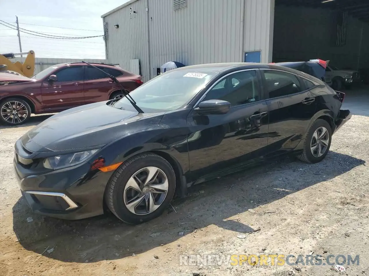 1 fotografías del automóvil dañado 19XFC2F65KE021137 HONDA CIVIC 2019