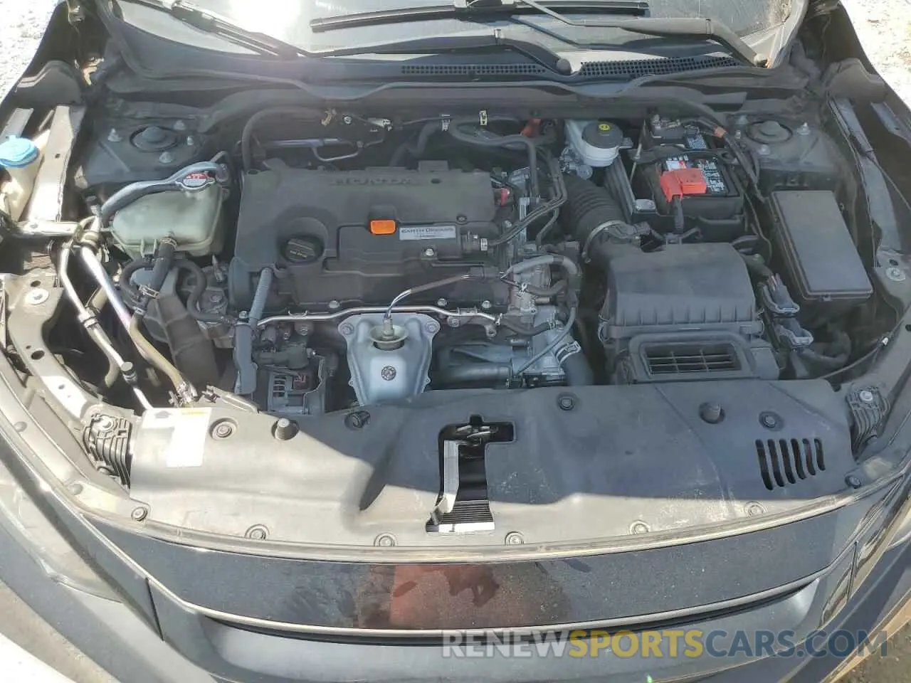 11 fotografías del automóvil dañado 19XFC2F65KE021137 HONDA CIVIC 2019