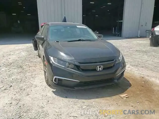13 fotografías del automóvil dañado 19XFC2F65KE021137 HONDA CIVIC 2019
