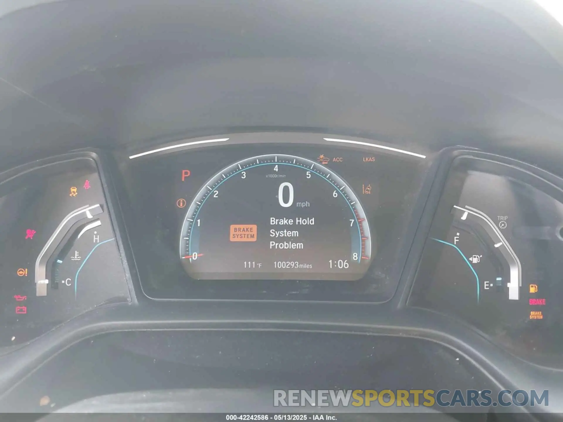7 fotografías del automóvil dañado 19XFC2F65KE027701 HONDA CIVIC 2019