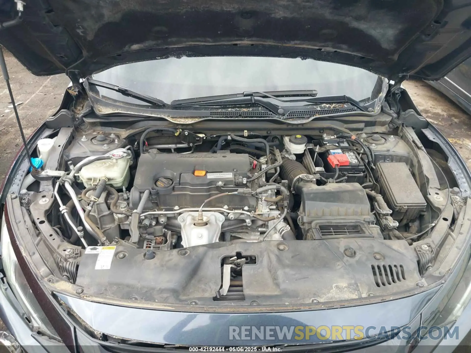 10 fotografías del automóvil dañado 19XFC2F65KE029884 HONDA CIVIC 2019