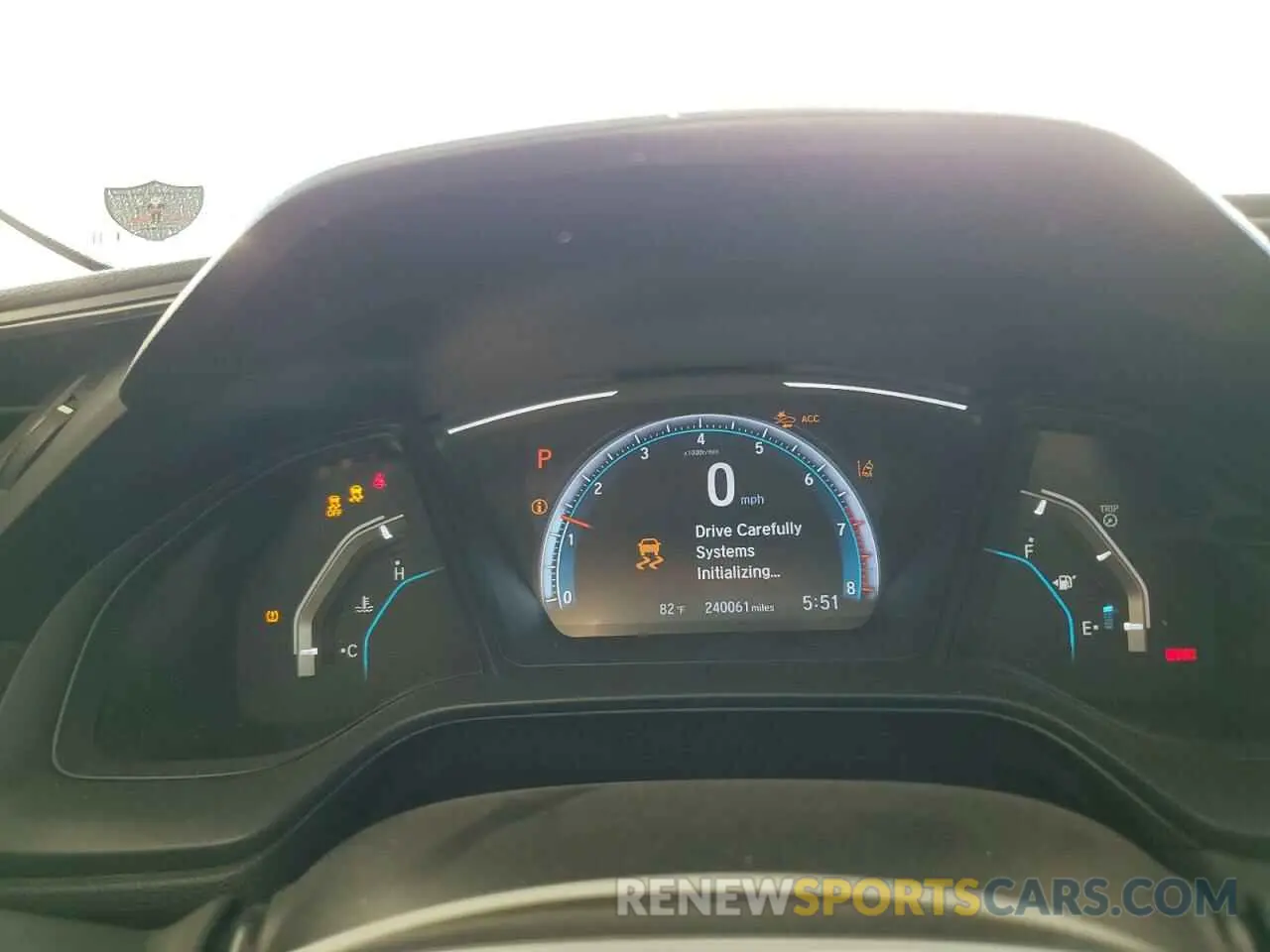 9 fotografías del automóvil dañado 19XFC2F65KE042215 HONDA CIVIC 2019