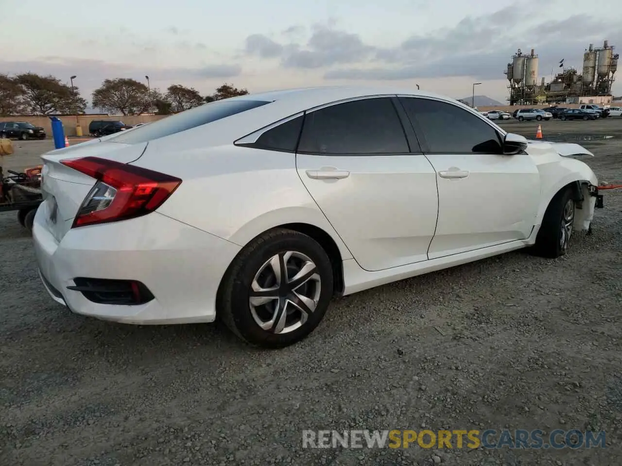 3 fotografías del automóvil dañado 19XFC2F65KE208216 HONDA CIVIC 2019