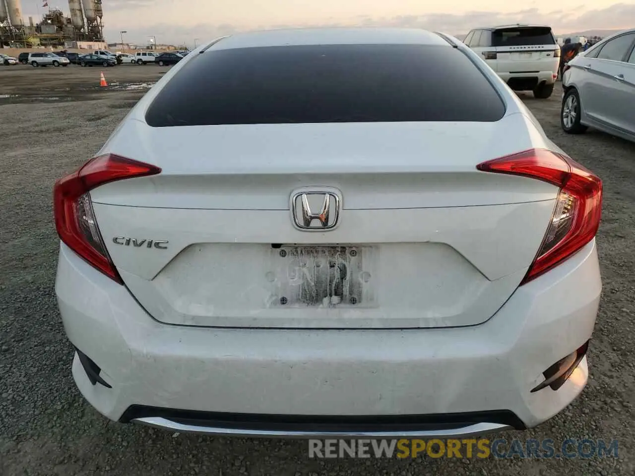 6 fotografías del automóvil dañado 19XFC2F65KE208216 HONDA CIVIC 2019