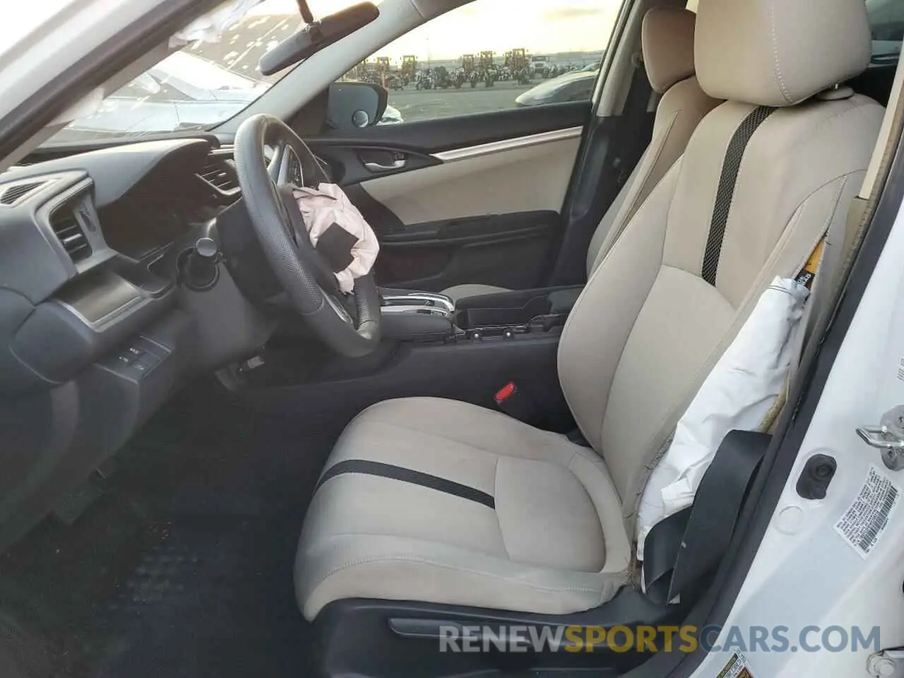 7 fotografías del automóvil dañado 19XFC2F65KE208216 HONDA CIVIC 2019