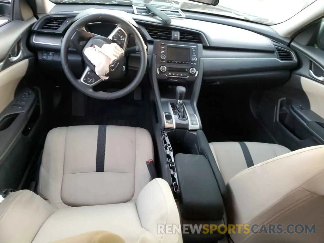 8 fotografías del automóvil dañado 19XFC2F65KE208216 HONDA CIVIC 2019
