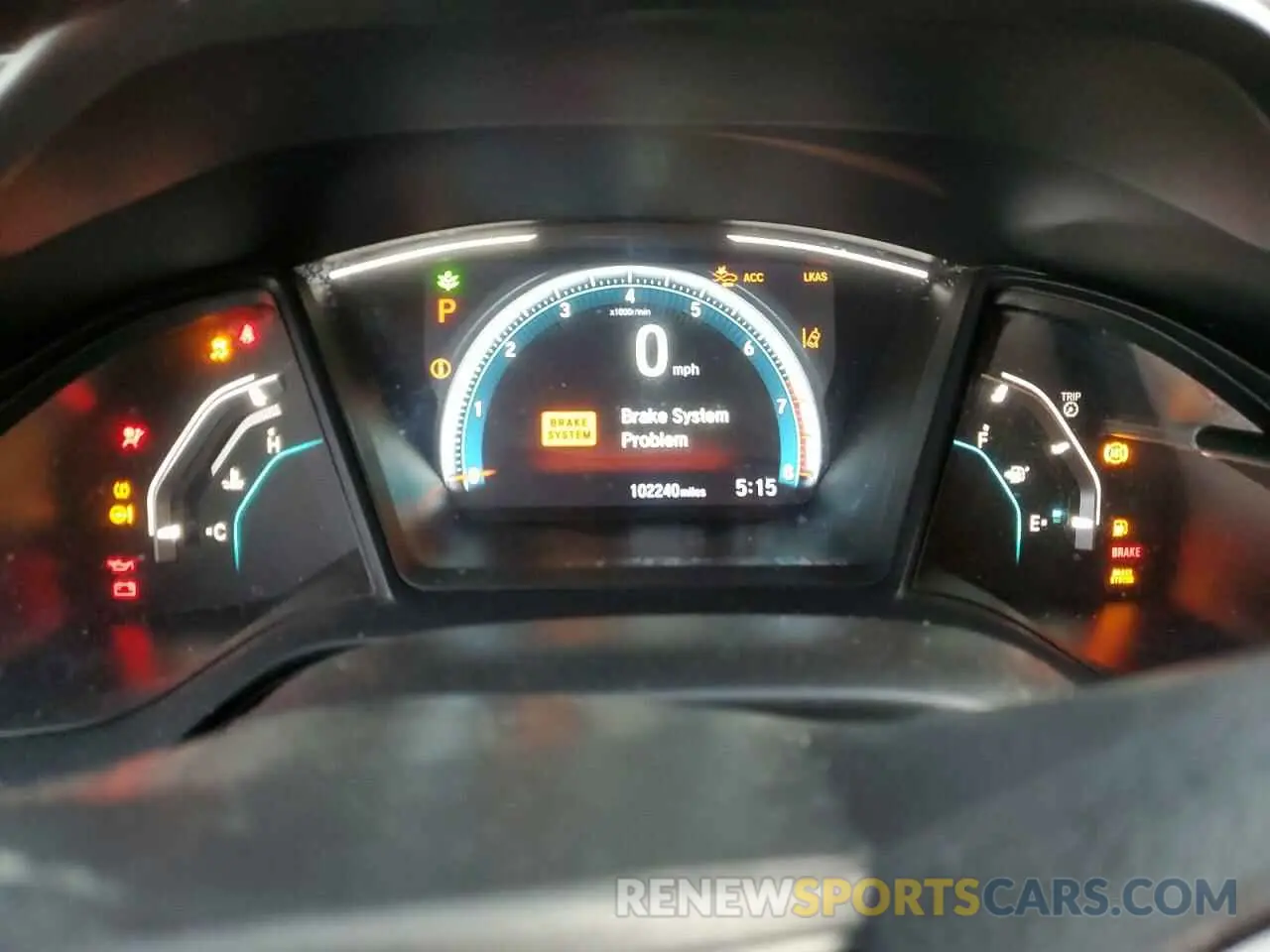 9 fotografías del automóvil dañado 19XFC2F65KE208216 HONDA CIVIC 2019