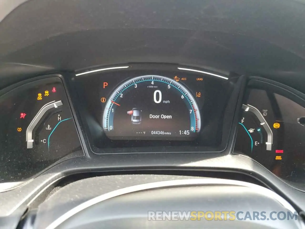 9 fotografías del automóvil dañado 19XFC2F66KE003911 HONDA CIVIC 2019